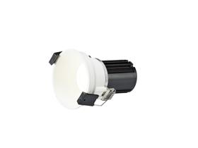 DM201613  Bania 12 Tridonic Powered 12W 4000K 1200lm 36° ; 300mA CRI>90 LED Engine White Fixed Recessed Spotlight; Cut Out: 76mm; IP65; 5yrs Warranty